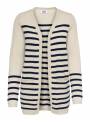 CARDIGAN MARCO BEIGE RAYAS AZUL