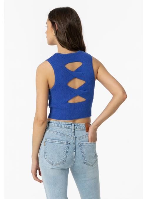 TOP NEFTIS AZUL TIFFFOSI