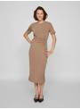 VESTIDO PATRIKA BEIGE VILA