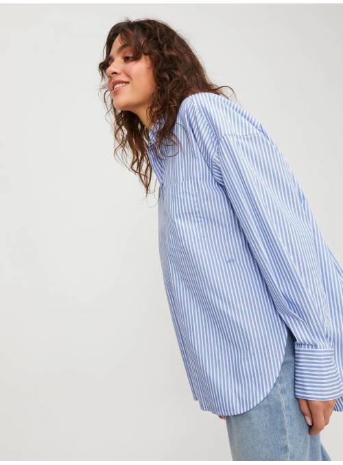 CAMISA JAIME RAYAS AZUL OVERSIZE JJXX