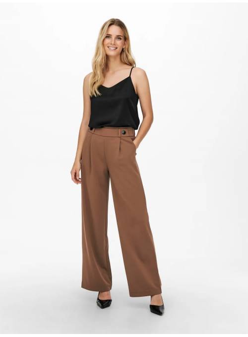 PANTALON GEGGO CHOCOLATE JDY