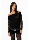 TOP LACE NEGRO TIFFOSI