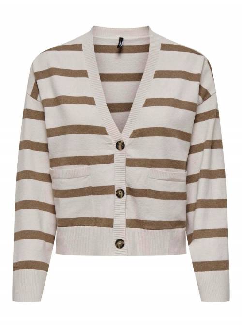 CARDIGAN FEM KNIT PRE50/PL30/NYL20 - GRE