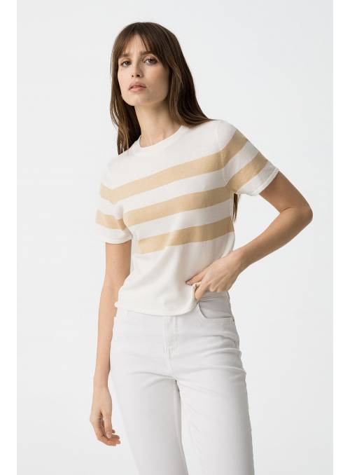 TOP PUNTO CLAUDIE RAYAS CAMEL TIFFOSI