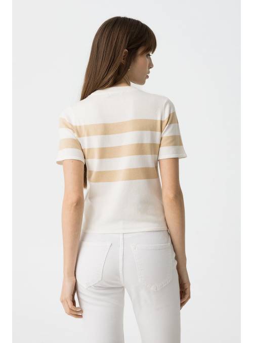 TOP PUNTO CLAUDIE RAYAS CAMEL TIFFOSI