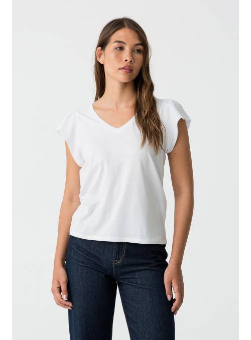 CAMISETA KIRA M/C BLANCA