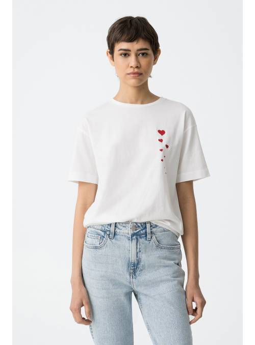 CAMISETA VALENTINES CORAZONES TIFFOSI