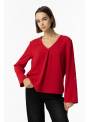 BLUSA SAND ESCOTE PICO ROJA TIFFOSI