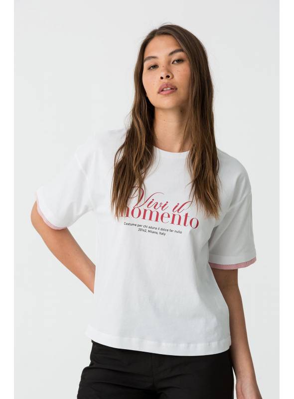 CAMISETA DOLCE BLANCA TIFFOSI