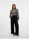 PANTALON PERRY PINZAS NEGRO VERO MODA