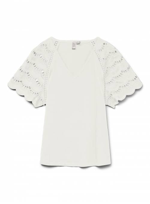 CAMISETA BLASY BLANCA VERO MODA