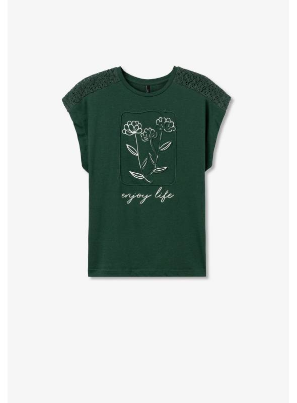 CAMISETA ONCA VERDE ENJOY LIFE TIFFOSI