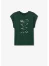 CAMISETA ONCA VERDE ENJOY LIFE TIFFOSI